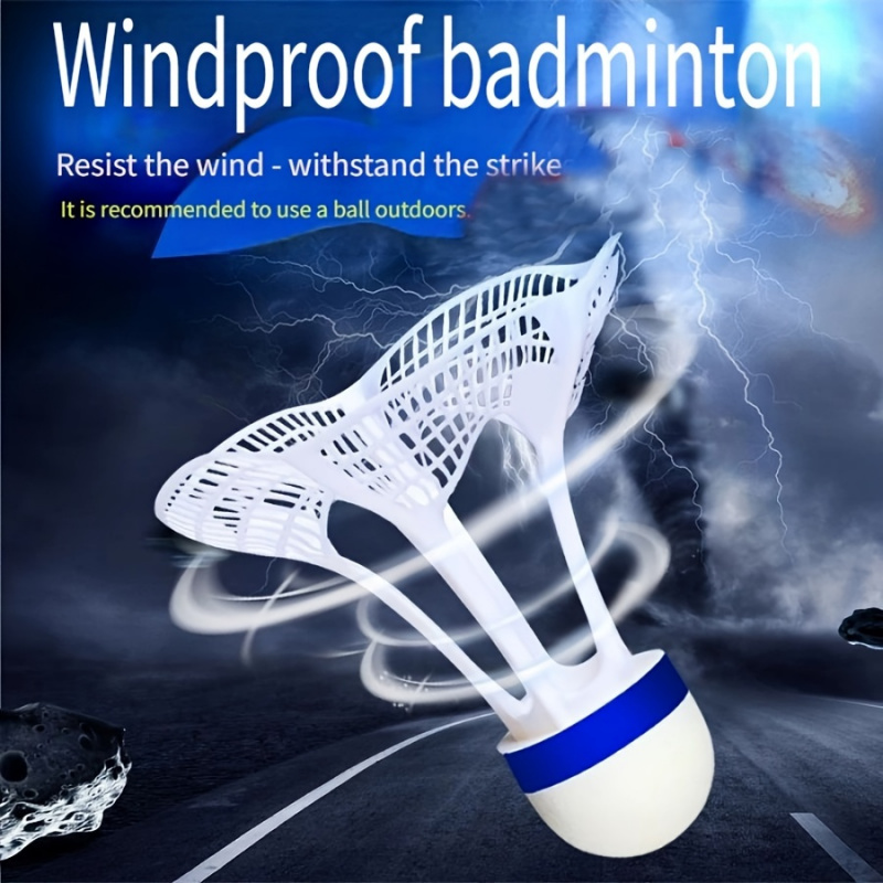 10개입 바람에 강한 배드민턴 공 - 야외 배드민턴 연 - Badminton Single 리뷰 및 가격
