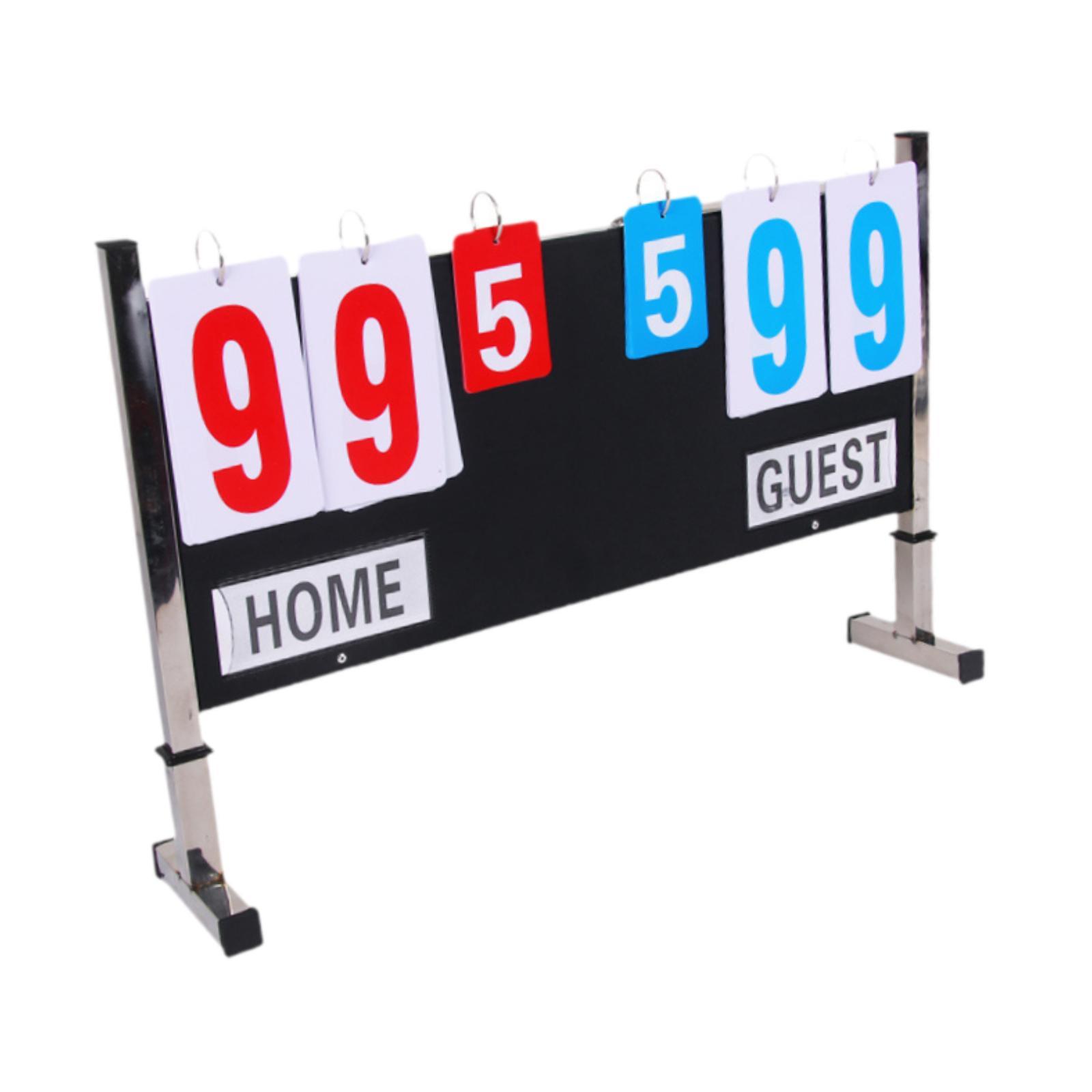멀티 스포츠 스코어보드 테이블탑 스코어 플리퍼 플립 스 - Badminton Counter 리뷰 및 가격