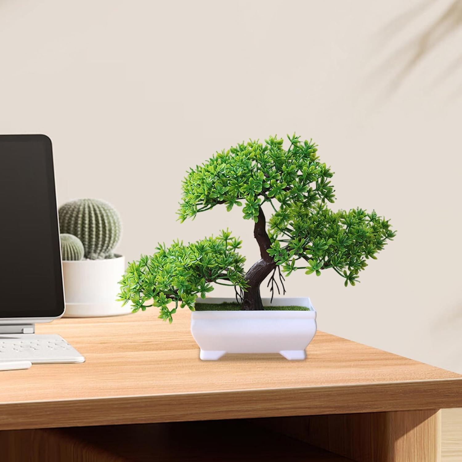 1/2Pcs 인공 분재 나무 시뮬레이션 화분에 심은 식 - Badminton Live 리뷰 및 가격